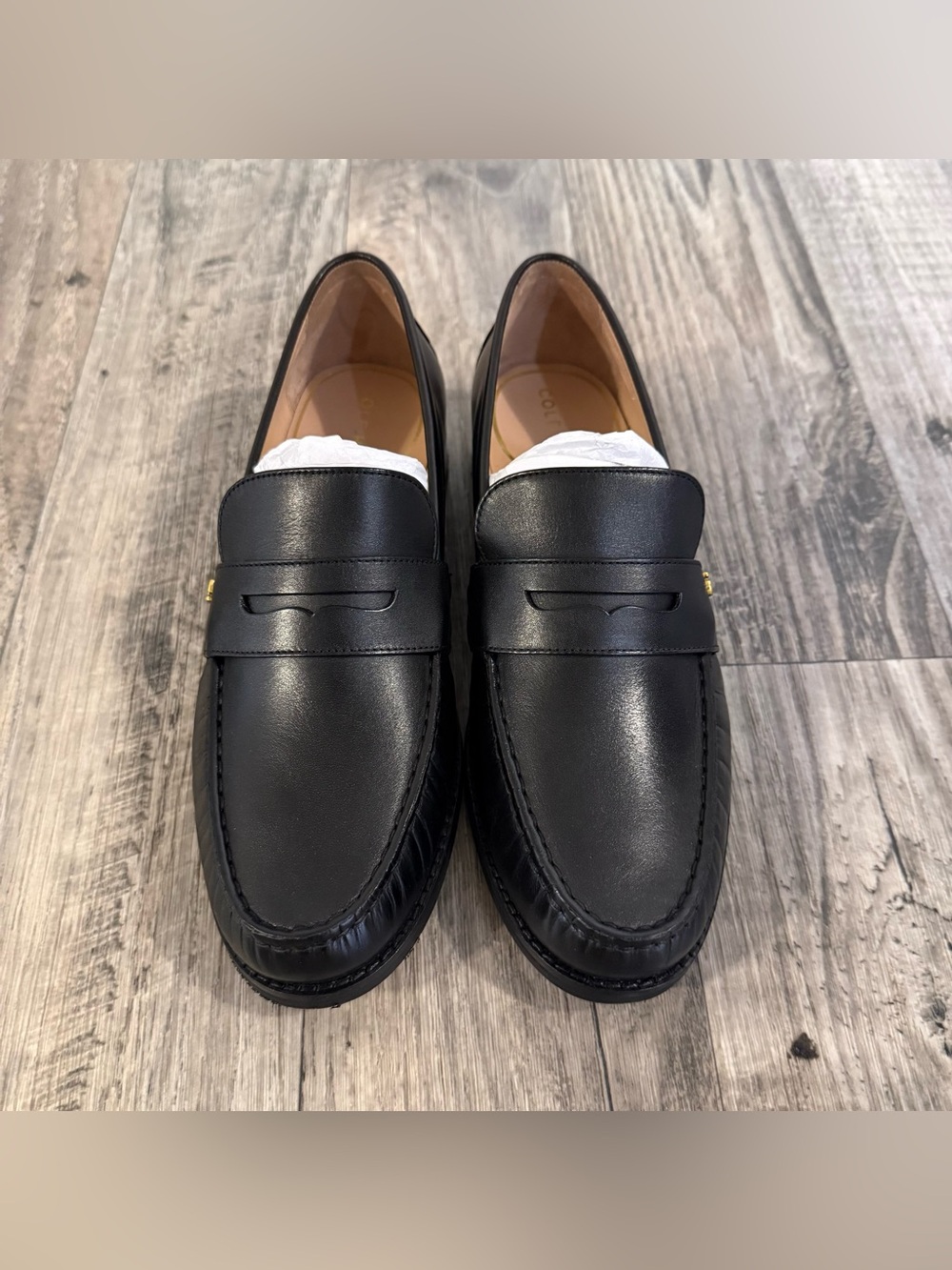 COLE HAAN Women’s Leather Lux Pinch Penny Loafer